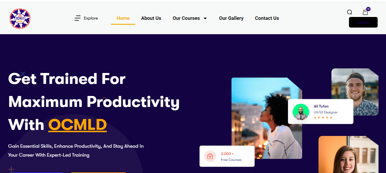 OCMLD Website Project