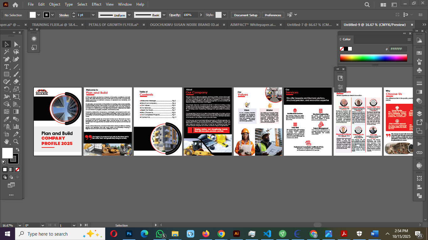 Construction Profile Design