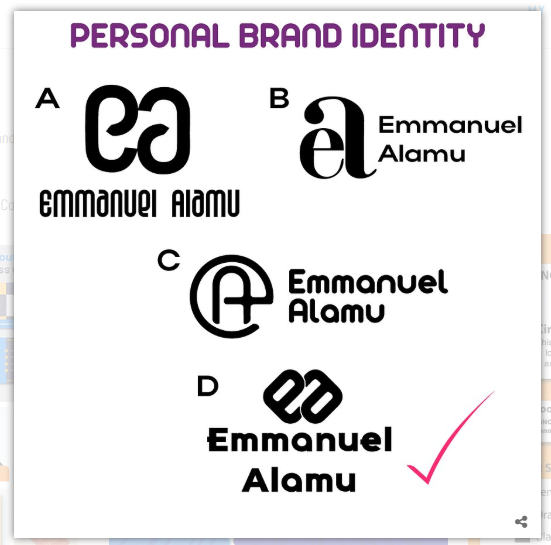 Personal Brand Identity Design by Laprince Webcrafts